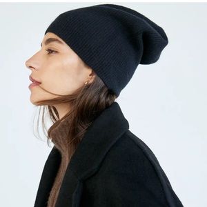 Auxiliary Cashmere Rib Beanie
